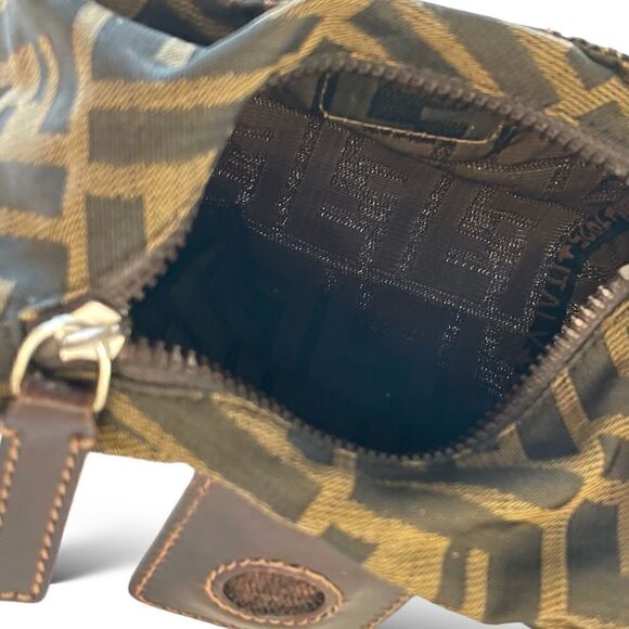 FENDI Zucca Print Pouch / Makeup Case - Picture 4 of 12